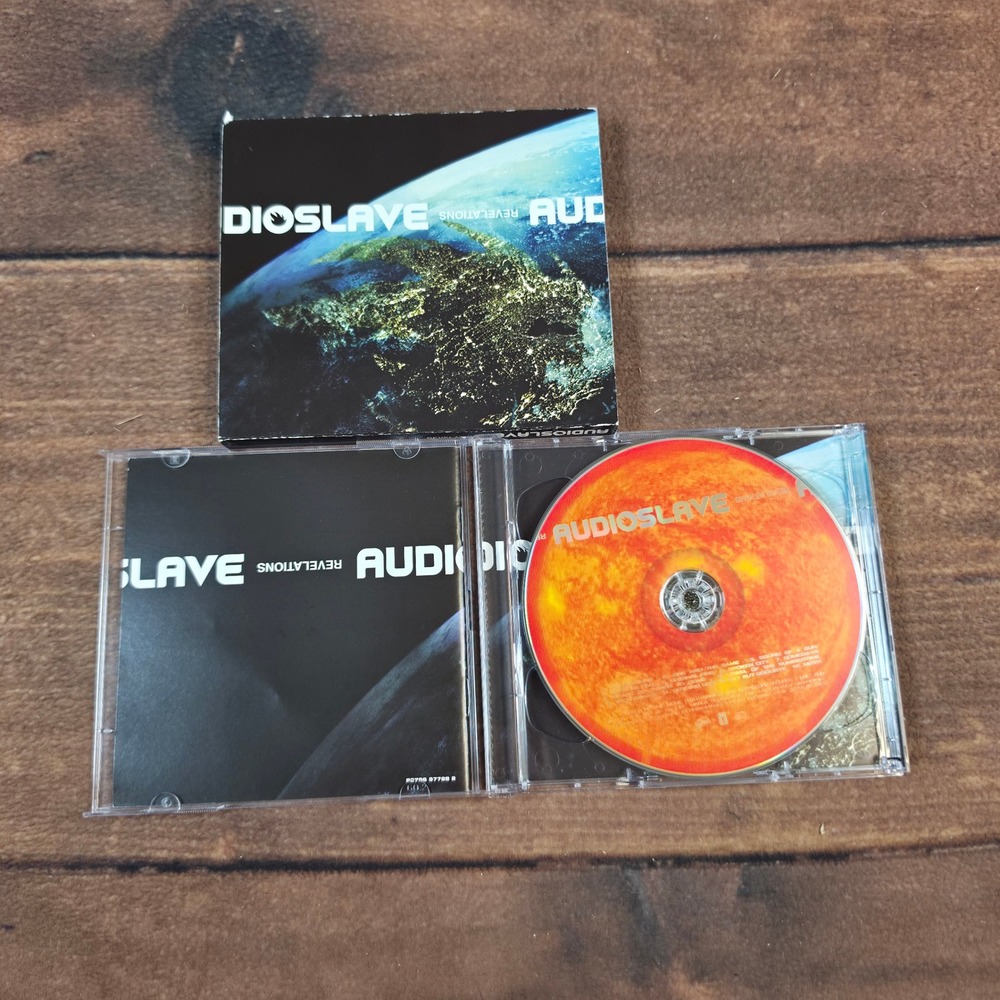 Audioslave Revelations CD DVD OS Blue Excellent Special Edition Hard Rock 2006